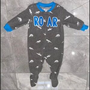 9 month fleece onesie